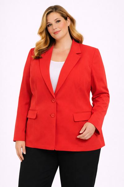 Immagine di CURVY GIRL ELEGANT TAILORED BLAZER